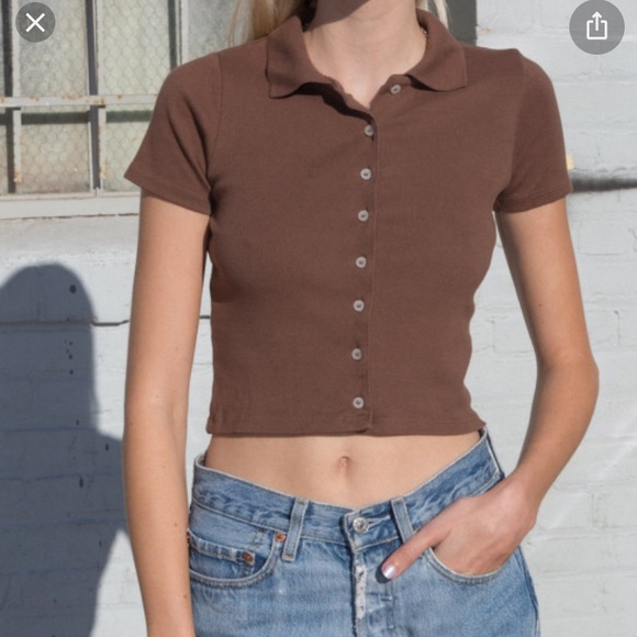 Brandy Melville Tops - NWT BRANDY MELVILLE CAROLINE TOP